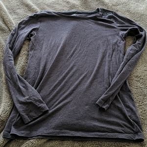 Gap purple long sleeve crewneck tee Small